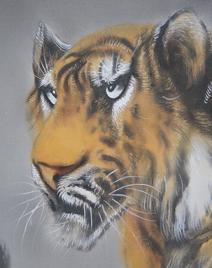 堀江玉鳳 猛虎（大幅） | 掛軸(掛け軸)販売／表装ご依頼は掛軸いっぷく