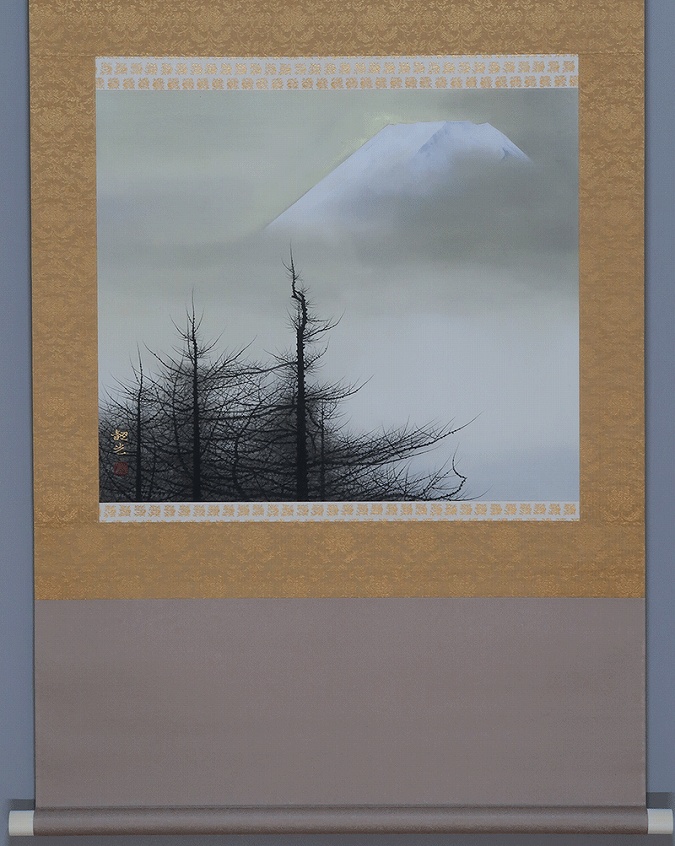 東韶光 霊峰不二 | 掛軸(掛け軸)販売／表装ご依頼は掛軸いっぷく掛軸