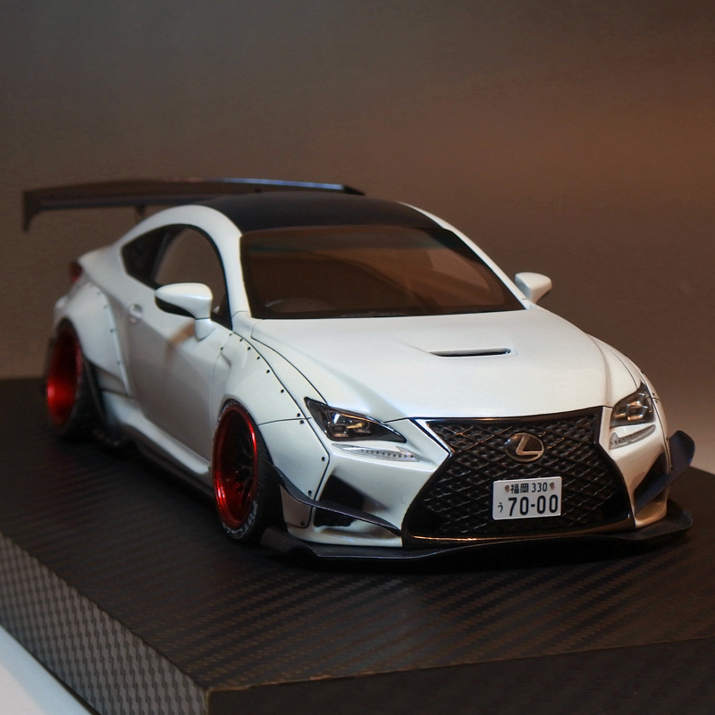 フルスクラッチ Lexus RCF RocketBunny 1/24 | Kenji's Scale Model