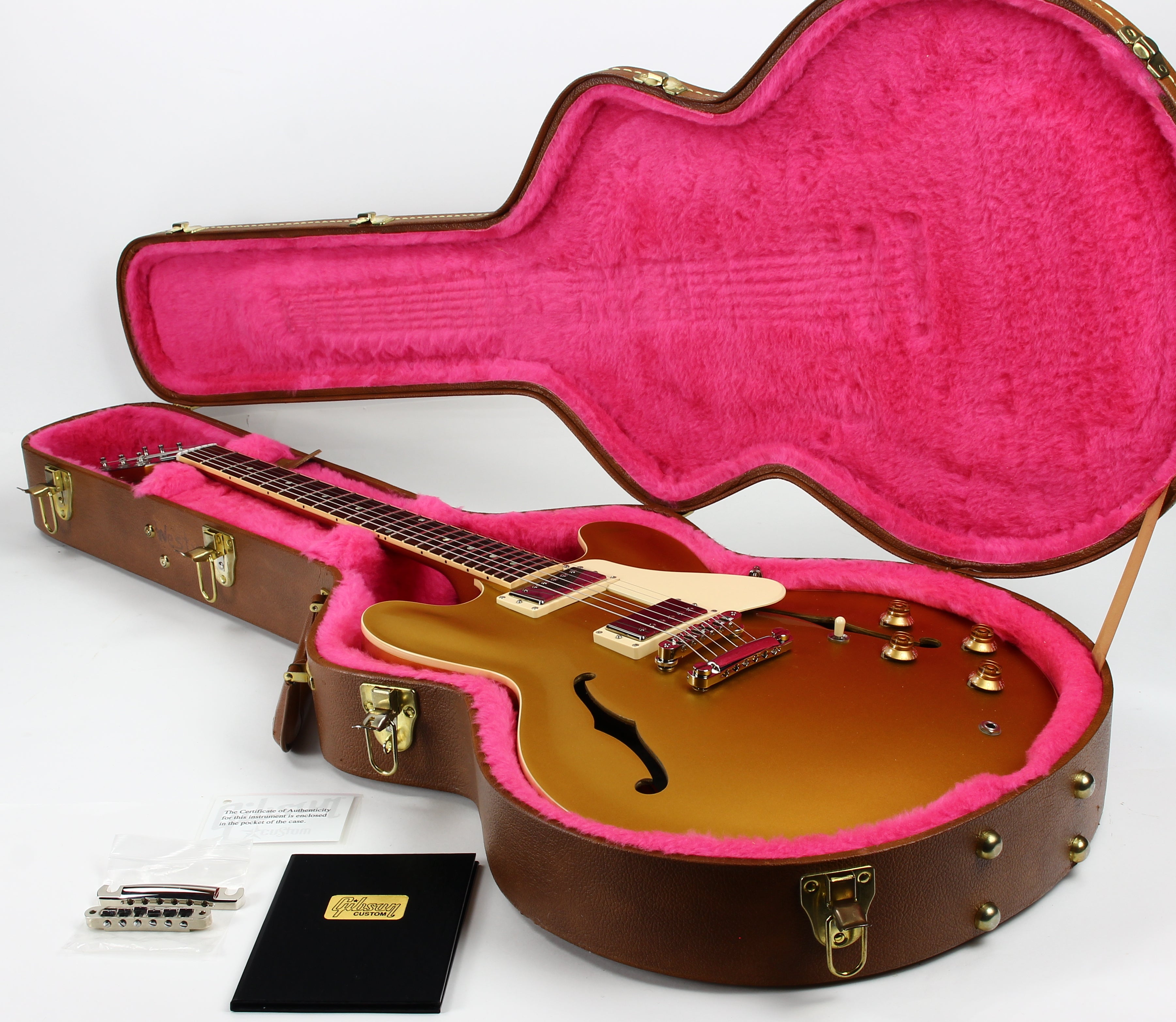 2013 Gibson Custom Memphis ES-335 All Gold Limited Edition