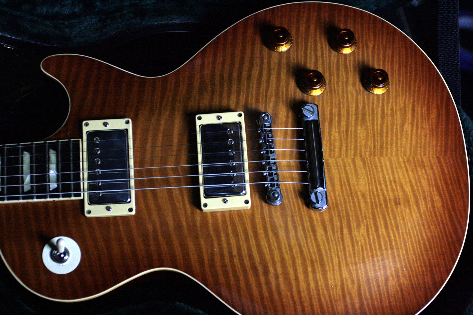 1983 Tokai Love Rock LS FLAMETOP! Solid Top MIJ Japan Vintage 200