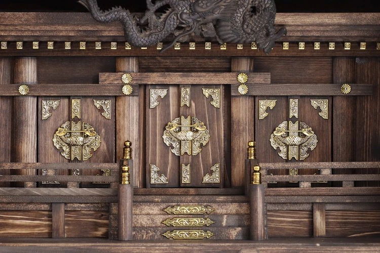 眠り龍の社 黒龍 箱宮 20号 神具セット 神棚セット｜神棚・神具 やま