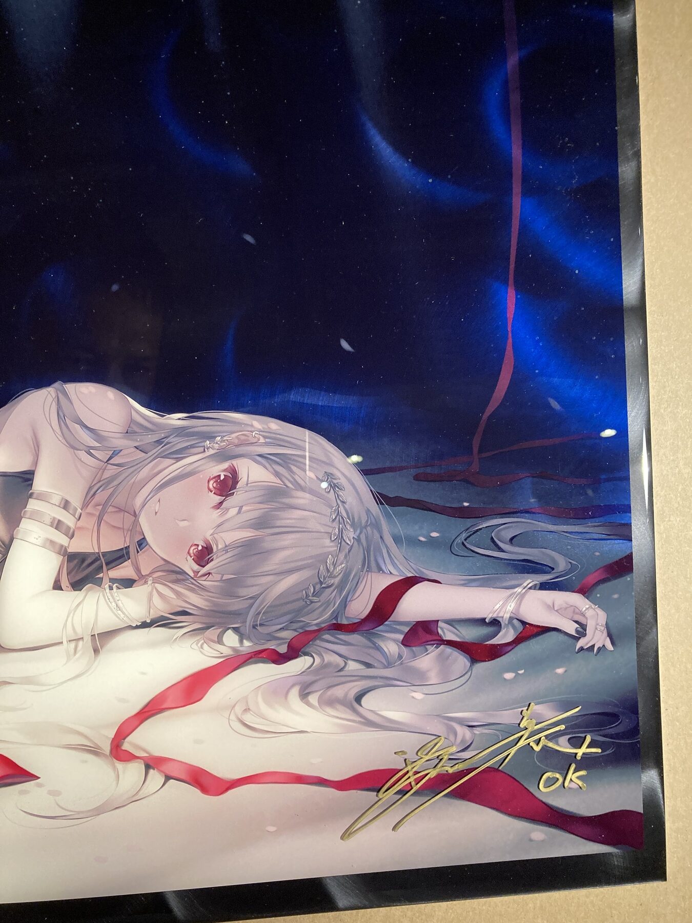 深崎暮人先生 新作版画紹介！！『Cradle-SAKURA-』 | 神絵祭2023