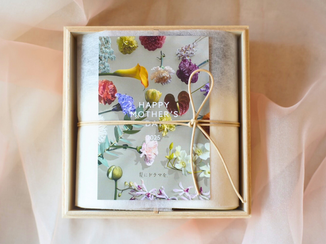 つるりんちょ。シャンプー＆トリートメント（母の日限定・木箱セット