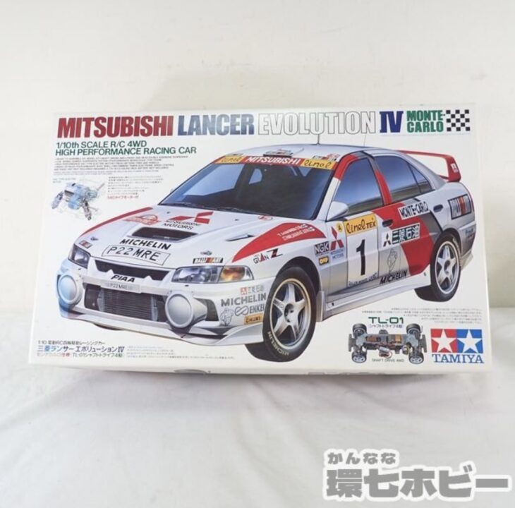 未組立 タミヤ 1/10 TL-01 三菱ランサー エボリューション5