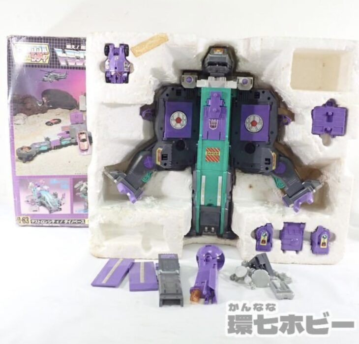 旧タカラ トランスフォーマー スクランブルシティ D-63 デストロン