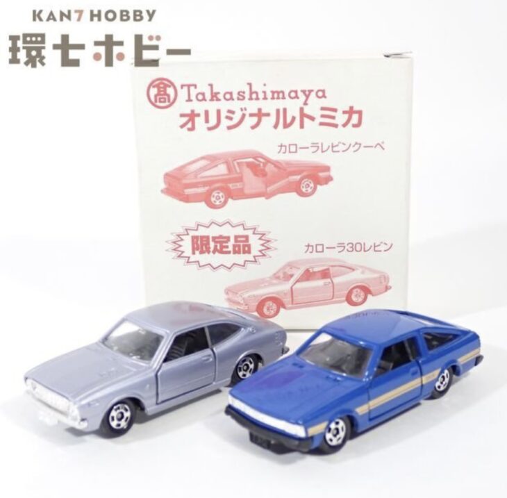 特注トミカ 髙島屋 オリジナル トミカ カローラレビンクーペ カローラ
