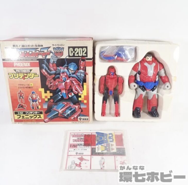 旧タカラ トランスフォーマー C-202 プリテンダー フェニックス