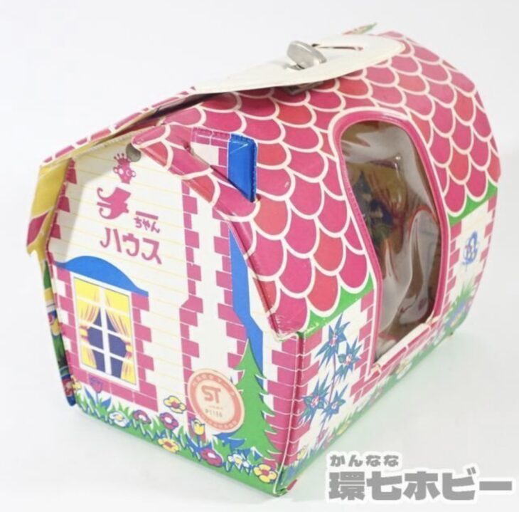 旧タカラ チビッコメイト チーちゃんハウス 着せ替え人形 ドールハウス