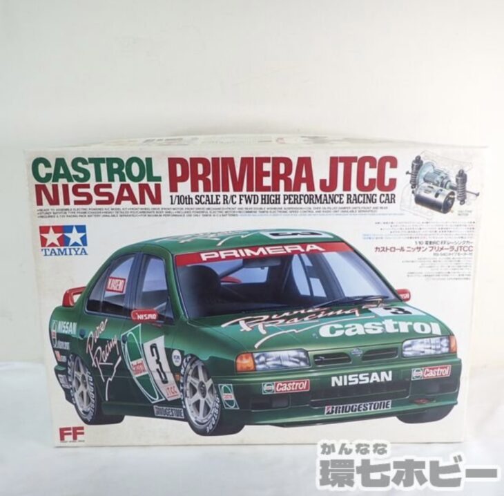 タミヤ TAMIYA 1/10 カストロール 日産 プリメーラ JTCC 電動RCカー