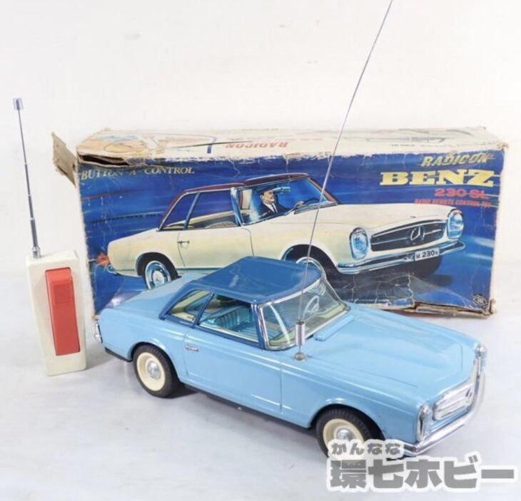 増田屋 マスダヤ メルセデスベンツ230SL ブリキ ラジコン ジャンク 箱