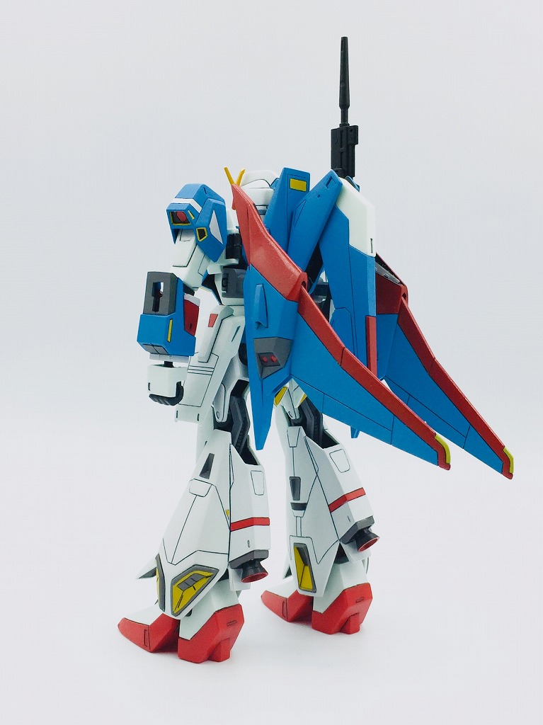 旧キット 絶版 HG 1/144 Zガンダム ウェーブシューター ガンプラ 塗装