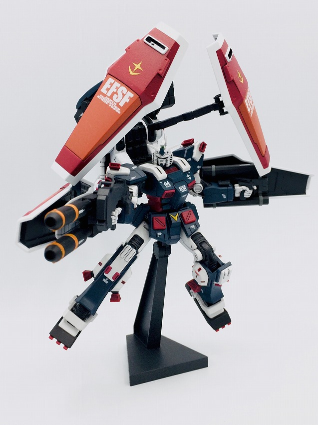 HG 1/144 サンダーボルト FA-78 フルアーマーガンダム ガンプラ 塗装
