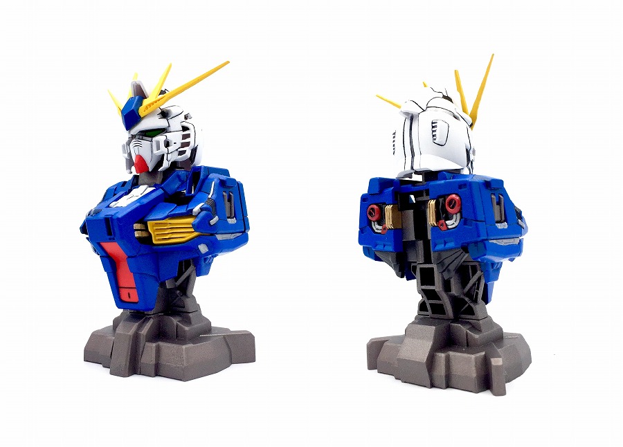 ☆メカニカルバストνガンダム☆全塗装完成品☆機動戦士逆襲のシャア