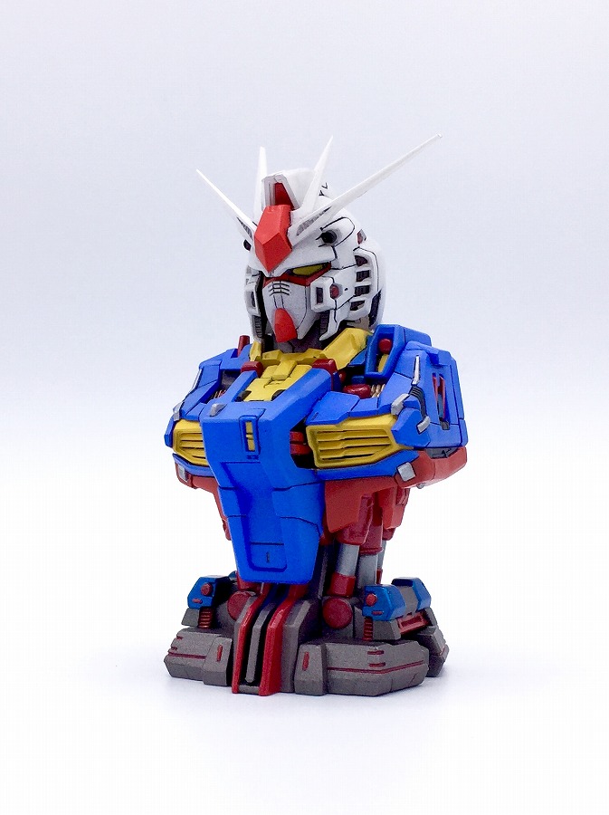 ガシャポン MSメカニカルバスト01 ニューガンダム ファーストガンダム