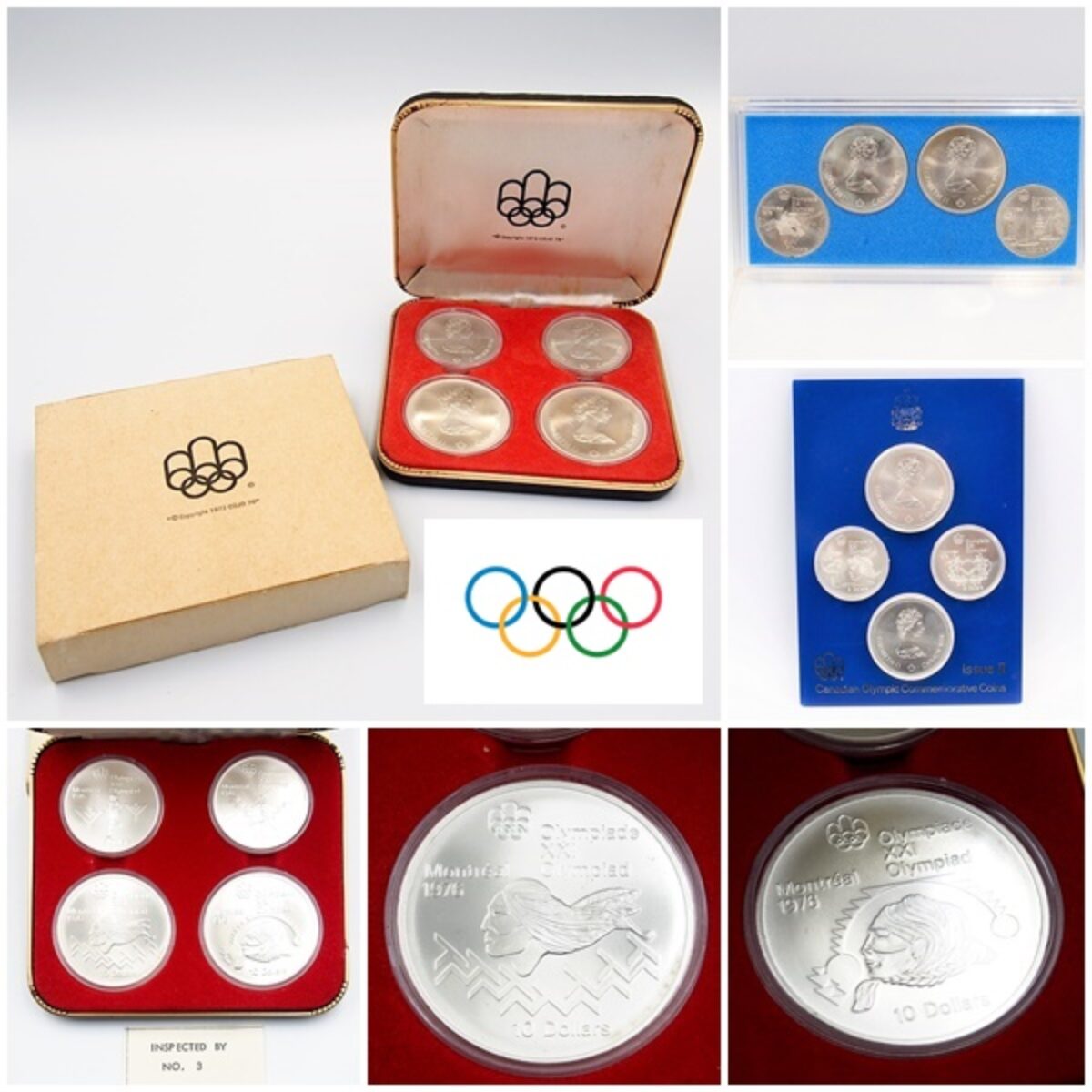 1976年 モントリオール オリンピック 記念硬貨 メダル セット】を