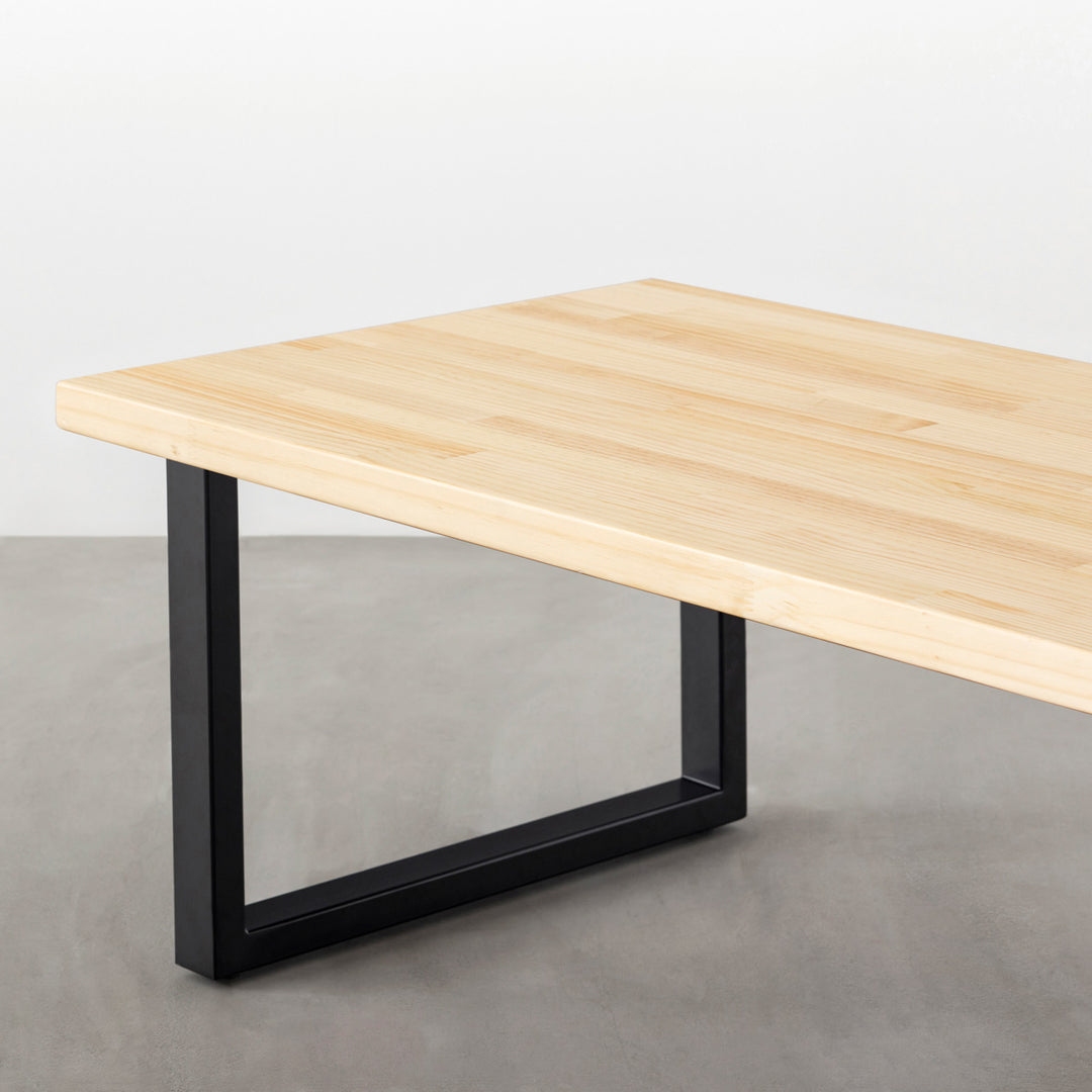 THE LOW TABLE / パイン × Black Steel – KANADEMONO