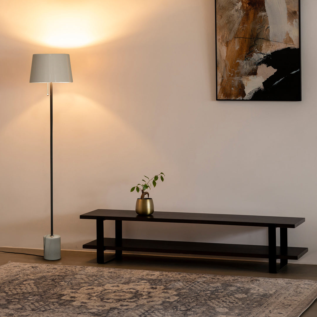 Simple - Elegant Steel Shade Floor Lamp – KANADEMONO