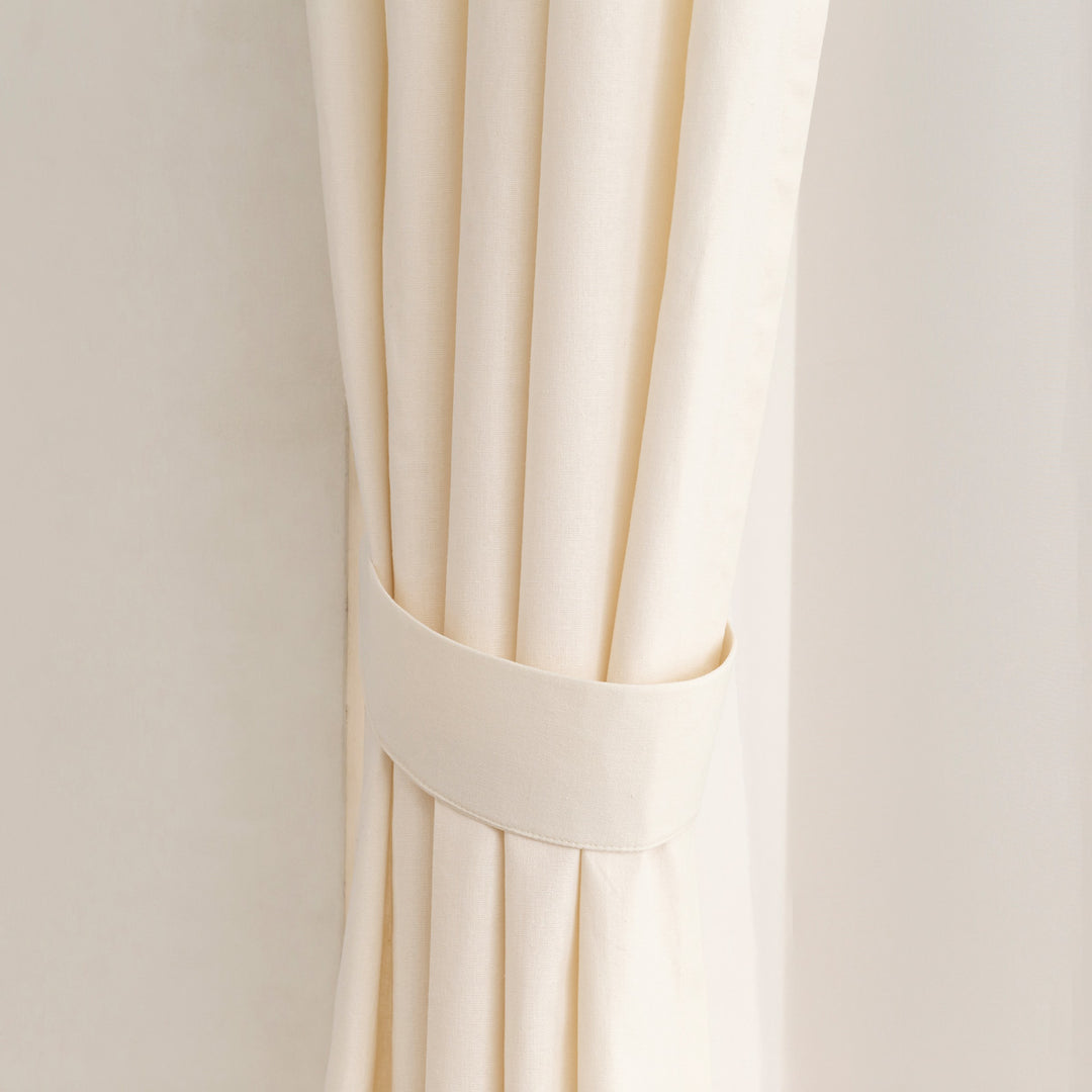 Calm - Linen 穏やかな風合いの リネン フラットカーテン – KANADEMONO