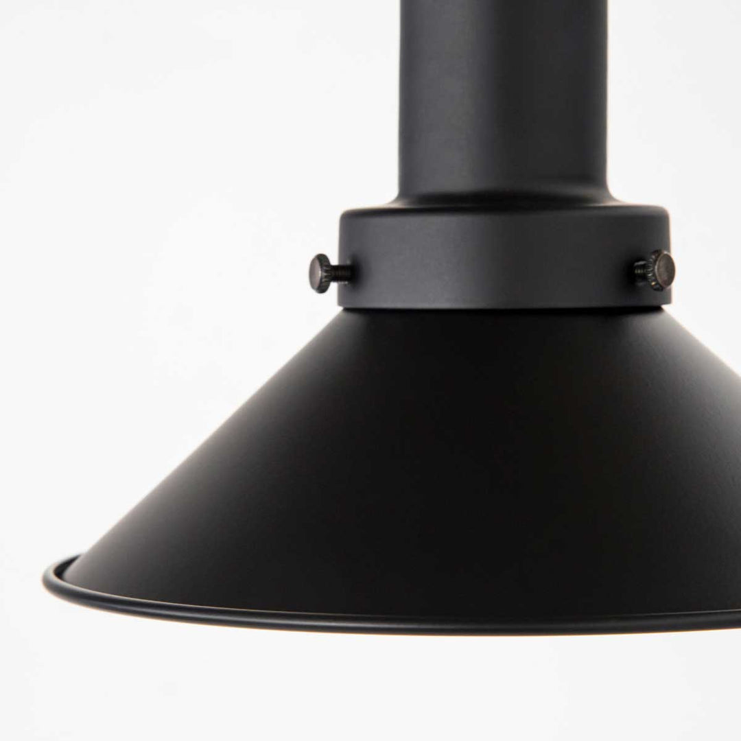 Matte Black Mini Shade Pendant Light – KANADEMONO