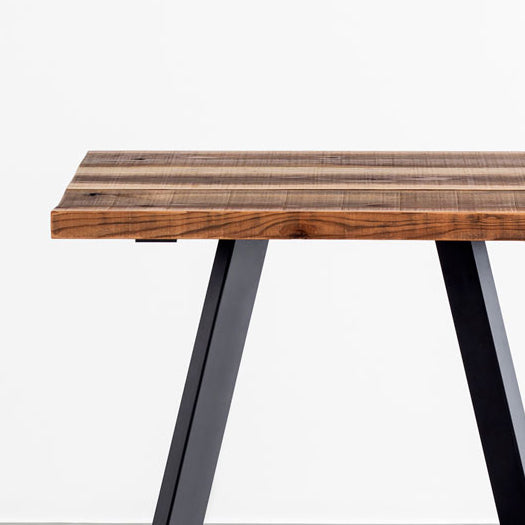 THE CAFE TABLE / 無垢 杉 ヴィンテージスタイル Black Steel 4pin