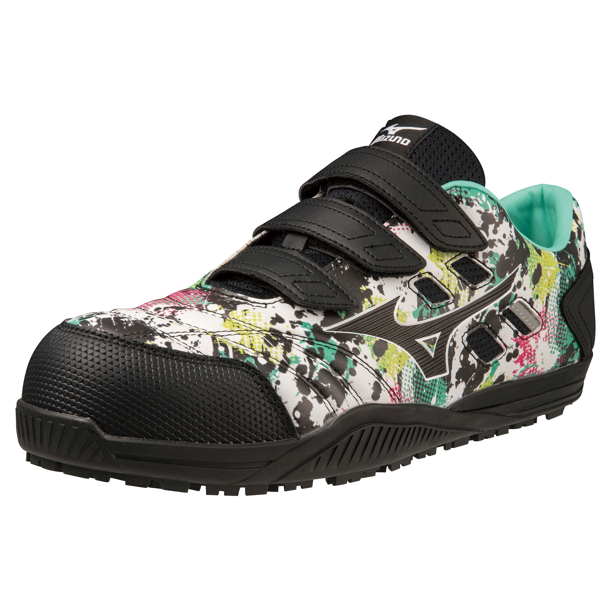 ミズノ 安全靴 オールマイティTDⅡ22L ベルト 限定色ホワイト×ブラック