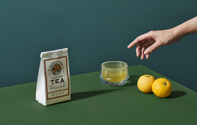 柚子煎茶ティーバッグ1包パック 3g×1個 - カネ十農園 オンラインストア