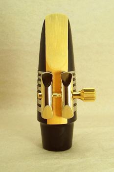 ロヴナー バリトンサックス用リガチャー PLATINUM・プラチナ ラバー用