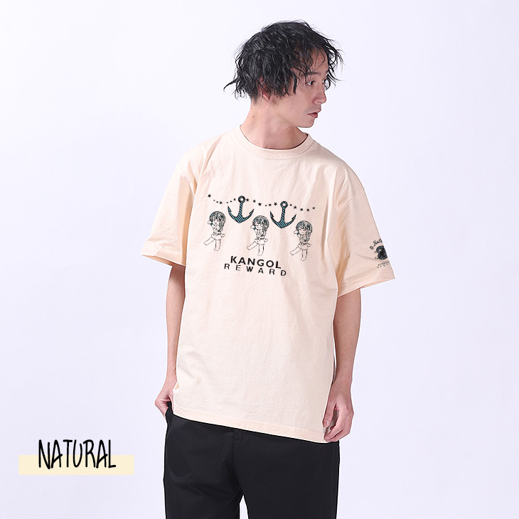 完全受注生産】 御前崎八幡宮×KANGOL REWARD コラボ半袖Tシャツ