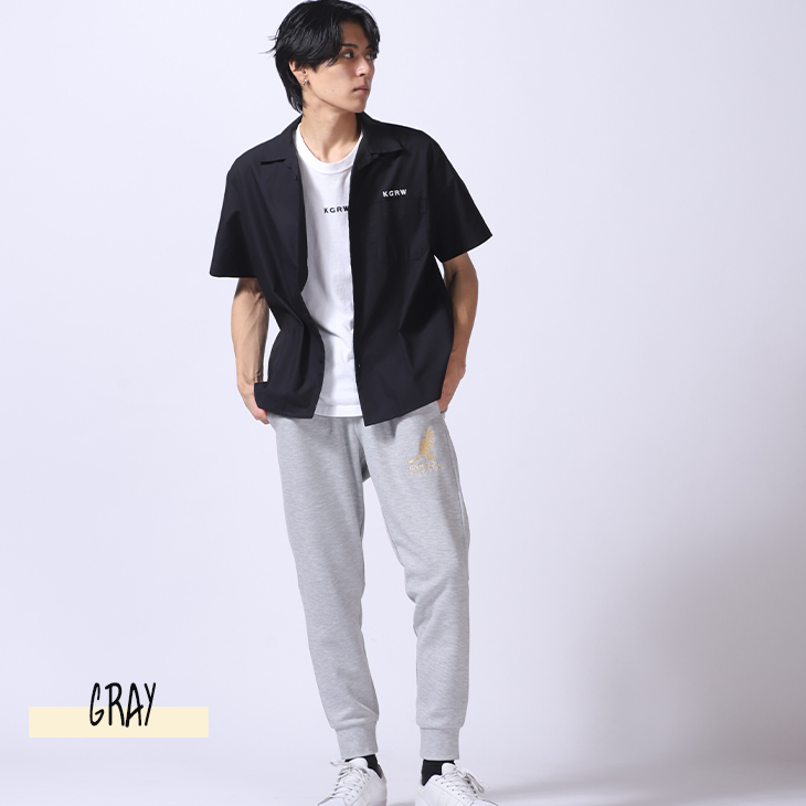 完全受注生産】茶子×KANGOL REWARD コラボ企画！ジョガーパンツ