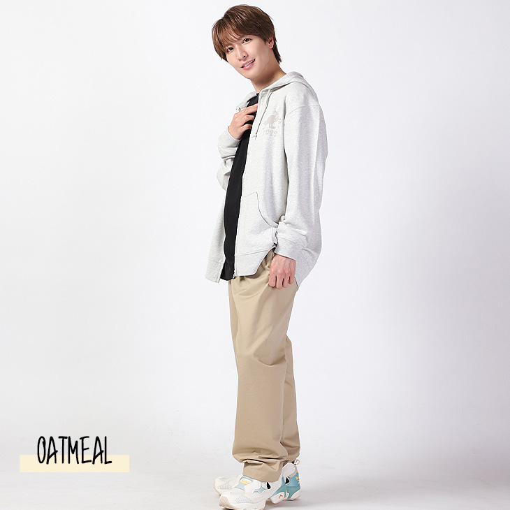 完全受注生産】松岡卓弥×KANGOL REWARDコラボ企画！ZIPパーカー