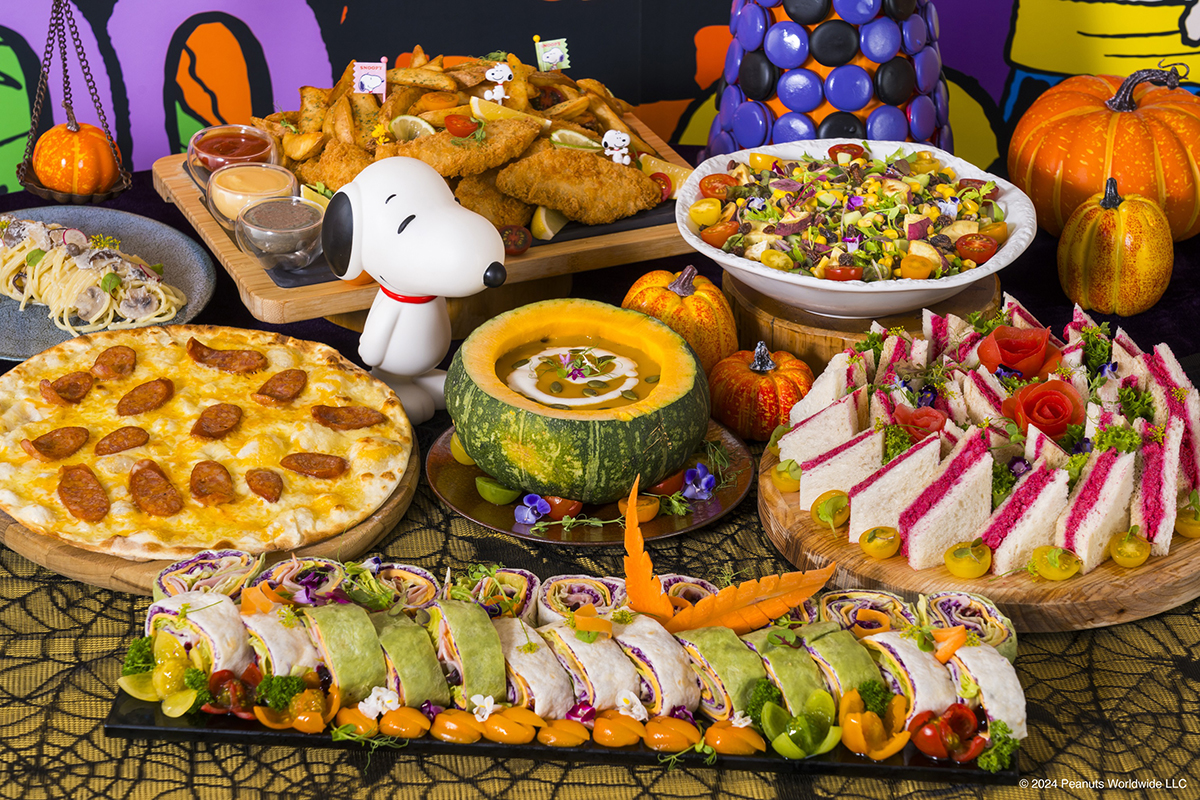 ヒルトン広島のスヌーピーコラボスイーツ 今度はハロウィンパーティー