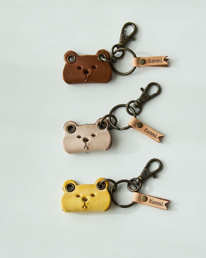 ゆらりと揺れて、心までやさしくなる「クマ キーリング(S)」 | Kanmi