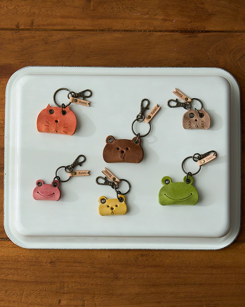 ゆらりと揺れて、心までやさしくなる「クマ キーリング(S)」 | Kanmi