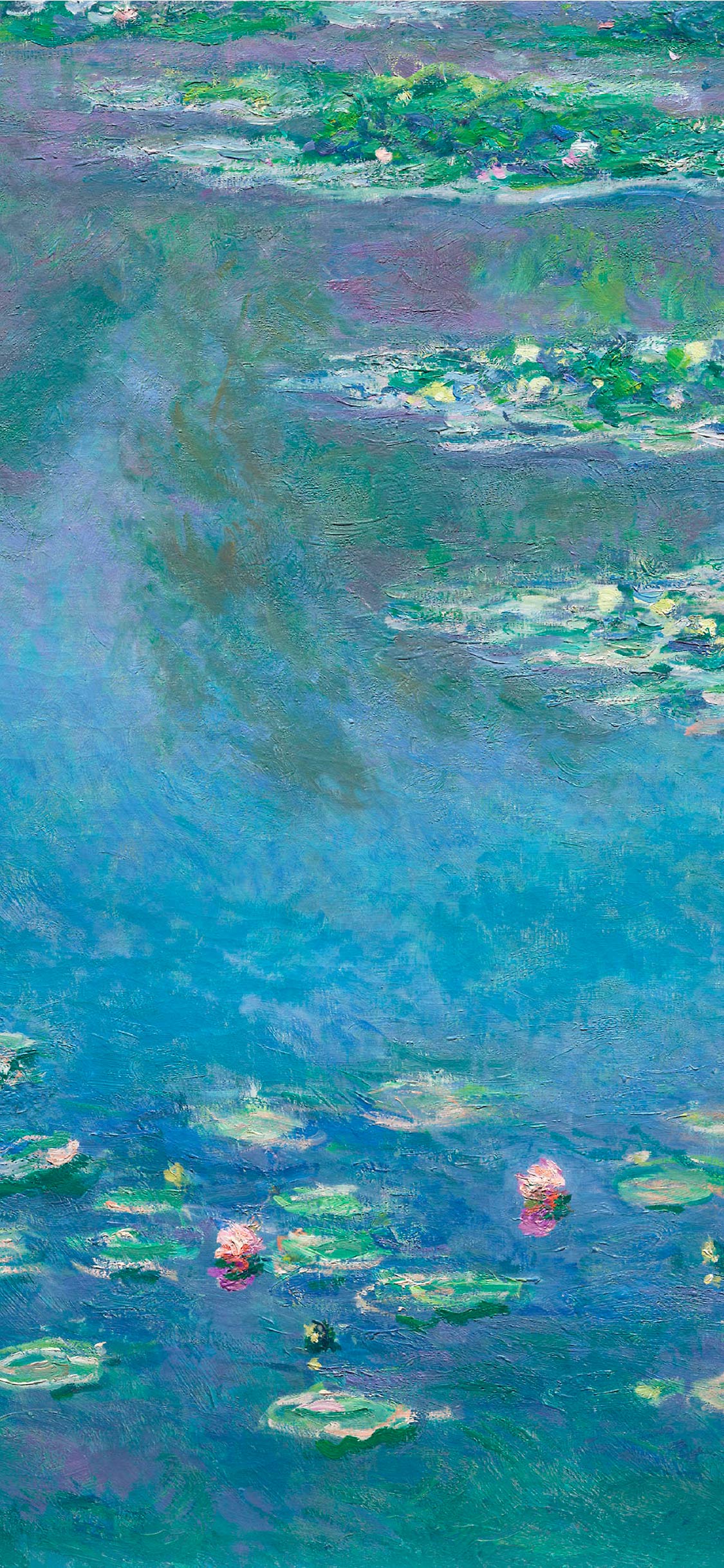 無料壁紙】クロード・モネ「睡蓮 (1906)」 / Claude Monet_Water