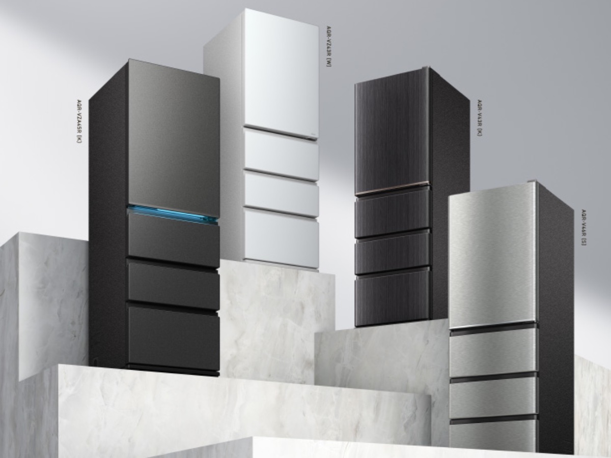 アクア、冷凍2段の冷蔵庫 デザインと省エネ性が向上 - 家電 Watch