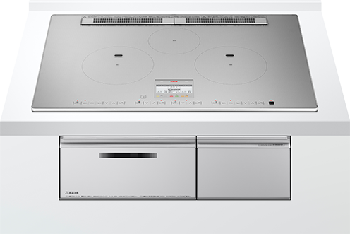 ビルトイン3口 IH N100Tシリーズ ： 日立の家電品