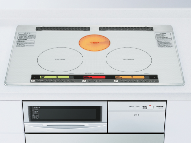IHクッキングヒーター：日立の家電品