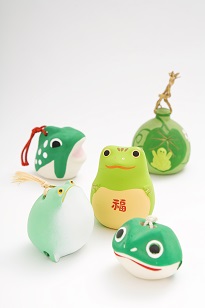 100年カエル館コレクション1 土鈴のカエル: 高山ビッキBlog