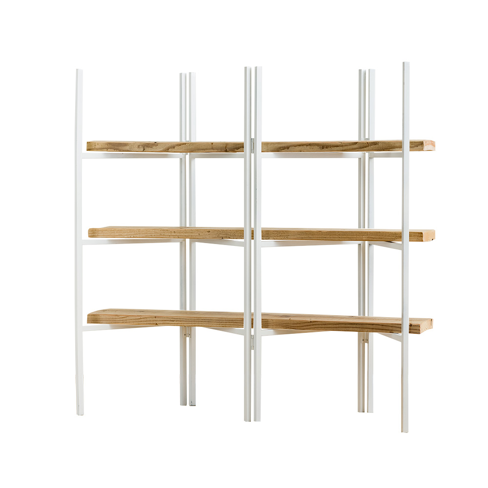 アイアンフレームディスプレイシェルフ nami 家具の製造・販売 友安製作所