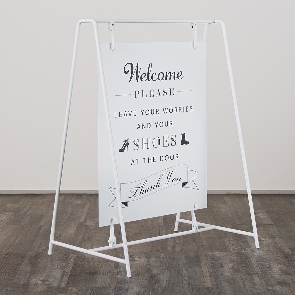 アイアンスタンドサインボード tate 家具の製造・販売 友安製作所