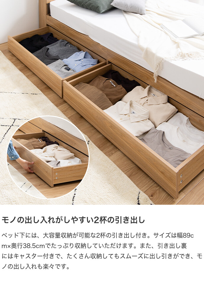 送料無料】Pluto プルート ベッド セミダブル 【フレームのみ】 ベッド