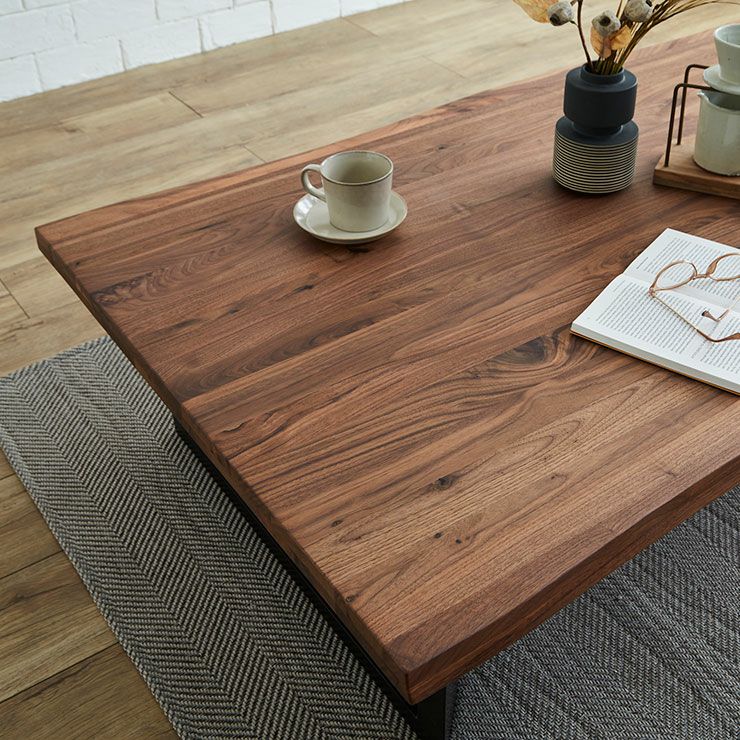 テーブル単品 幅180cm 無垢材継ぎ継ぎ一枚風テーブル 耳付き オーク