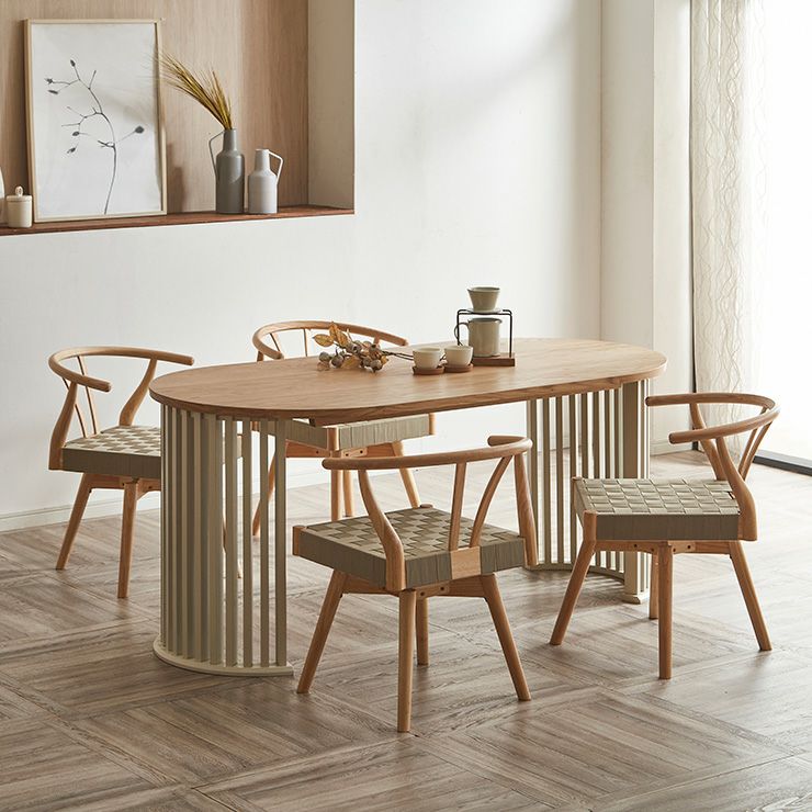 ダイニング5点セット ダイニングテーブルセット 4人用 4人掛け 楕円形