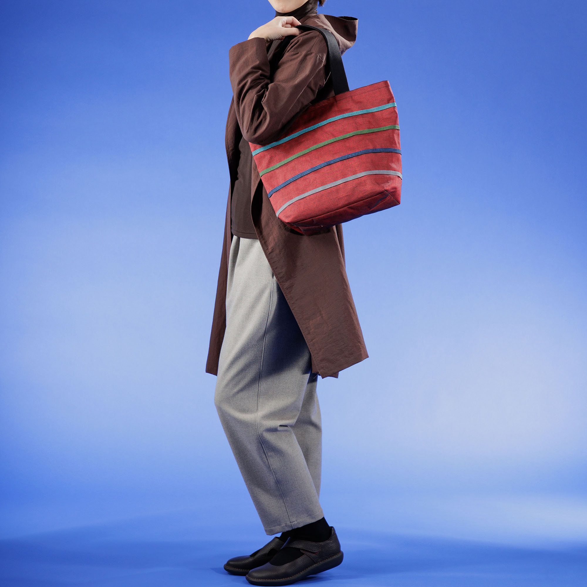 カラーストライプの畳縁トートバッグ 5546 Series | かぐらやONLINE SHOP