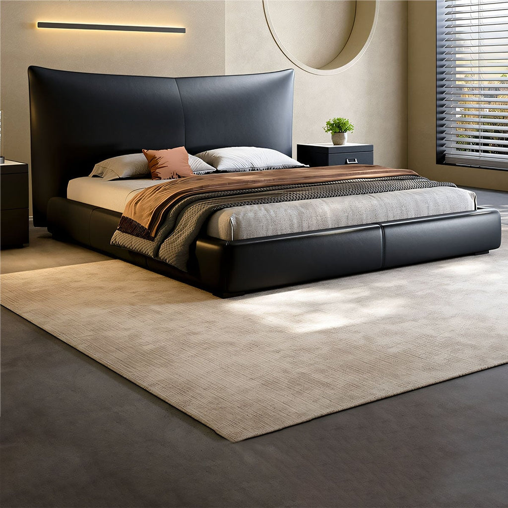 ベッド ローベッド キングサイズ 二人用 跳ね上げ式 収納 大容量