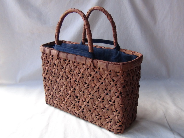 樹皮の宝石 山葡萄かごバッグhm08－05 | ちいくろ工房