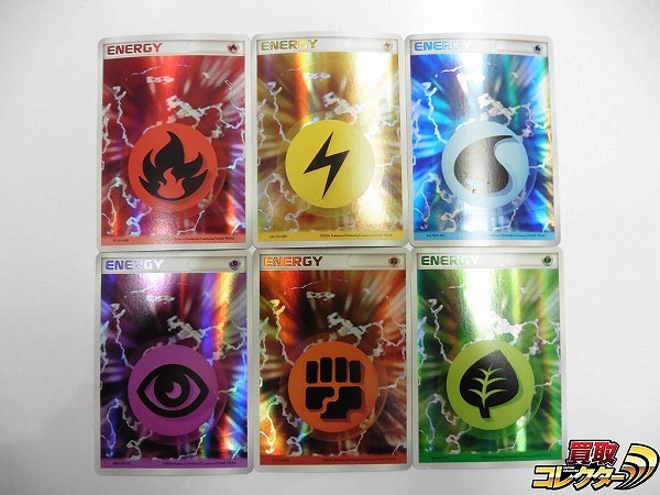 買取】ポケモンカード PCG ホロン 基本エネルギー 炎 雷 水 超 闘 草