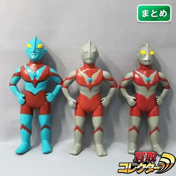 買取】M1号 世紀の大怪獣 ウルトラマン 2種 + ニセウルトラマン