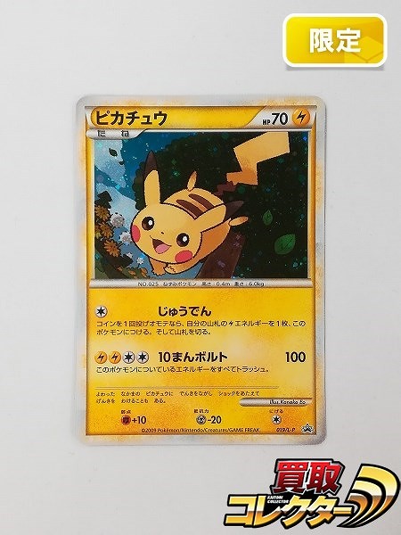 買取】ポケモンカード ピカチュウ 019/L-P ポケモンだいすきクラブ